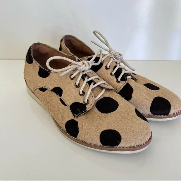 Rollie Nation Calf Hair Polka Dot Oxford - Picture 2 of 14